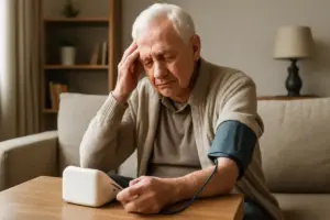 Monitoraggio della pressione a casa nell’anziano fragile: come prevenire sorprese con una semplice abitudine