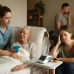 Come organizzare la cura a domicilio in famiglia? L’errore che rischia di esaurire tutti