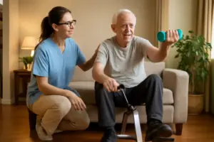 Riabilitazione domiciliare per anziani: risultati possibili anche senza spostarsi da casa