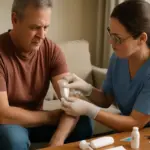 Come avviene la medicazione delle ferite a domicilio? Le tecniche professionali che fanno la differenza nel recupero
