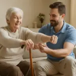 Come funziona il supporto fisioterapico a domicilio per anziani? Il vantaggio che offre nella riabilitazione quotidiana