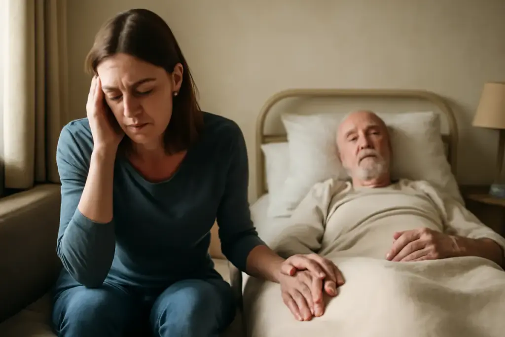 Cosa raccontano i figli che assistono un genitore a casa? Le emozioni che emergono nel tempo